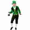 Karnevalskostüm Leprechaun Deluxe Herren Grün - Irisches Kostüm für St. Patrick's Day