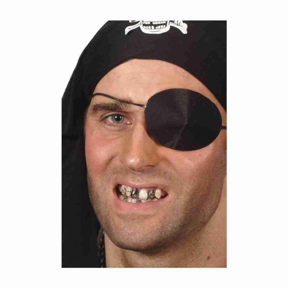 Zahnwachs Schwarz Smiffy's Halloween Make-up Accessoire