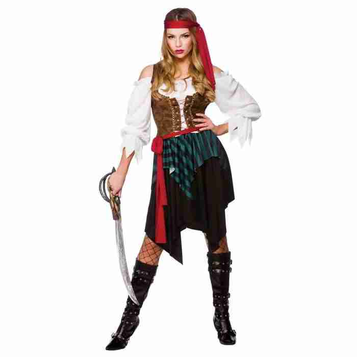 Faschingskostüm Damen Karibik Piratin Kostüm - Carnival Store GmbH