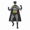 Batman Kostüm Herren 2nd Skin Jumpsuit Schwarz - carnivalstore.de