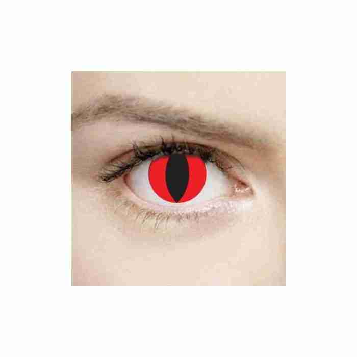 Rote Devil Kontaktlinsen 1 Tag MesmerEyez