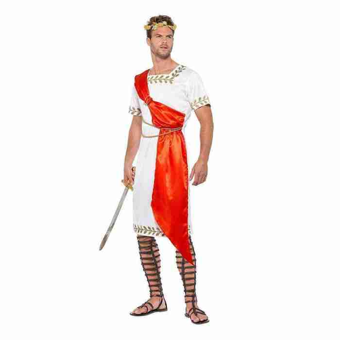 Römischer Senator Kostüm Herren Seitenansicht - carnivalstore.de