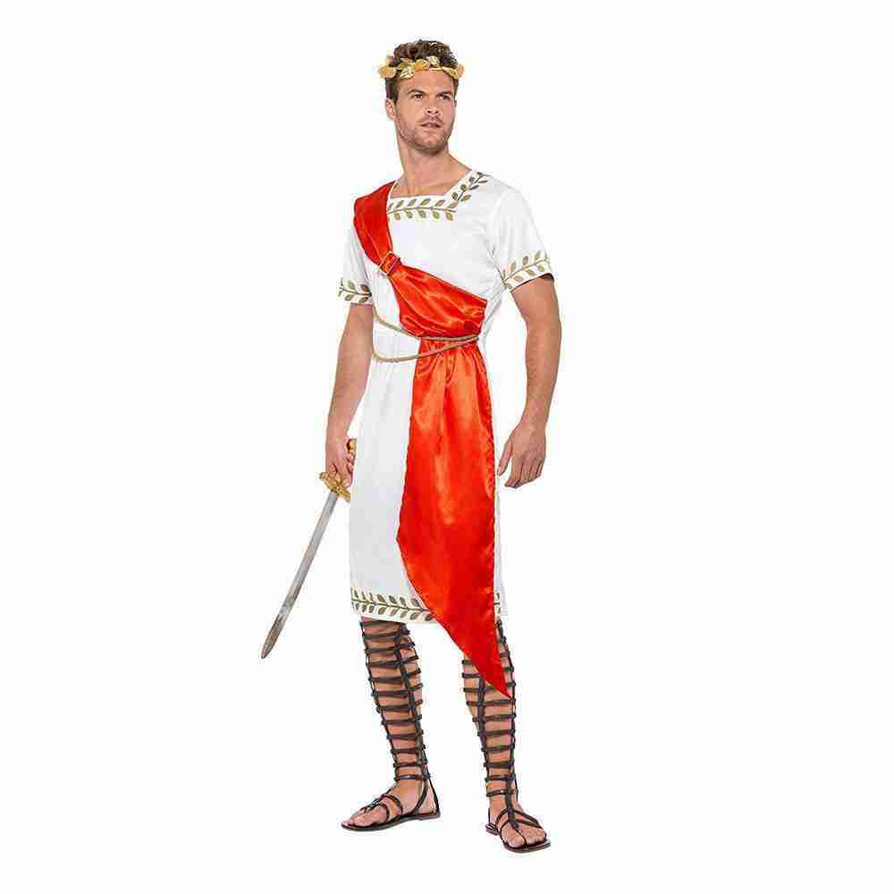 Römischer Senator Kostüm Herren Seitenansicht - carnivalstore.de