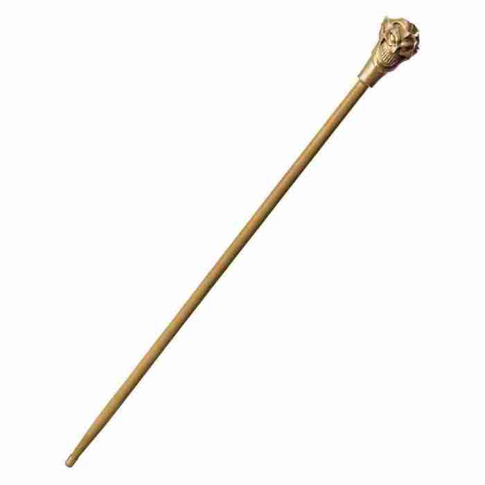 Batman Joker Cane Gehstock Detail Ansicht goldener Griff