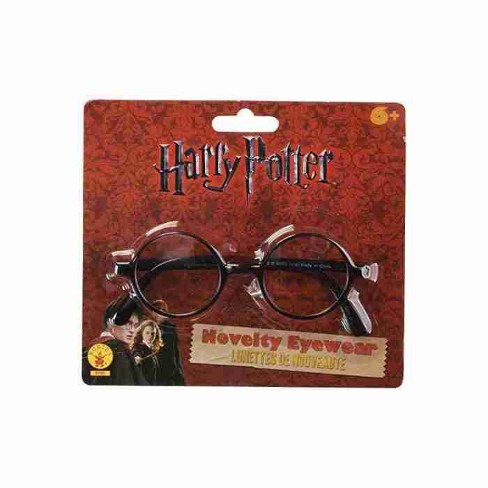 Harry Potter Zauberer Brille schwarz Kunststoff Detail