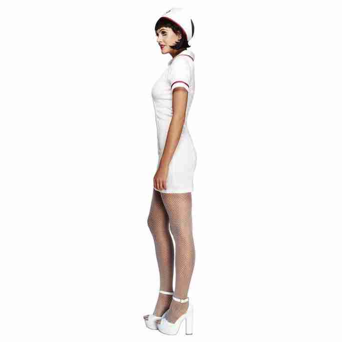 No Nonsense Nurse Kostüm für Damen - Rückansicht