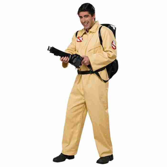 Ghostbusters Herren Kostüm Jumpsuit mit Rucksack Faschingskostüm