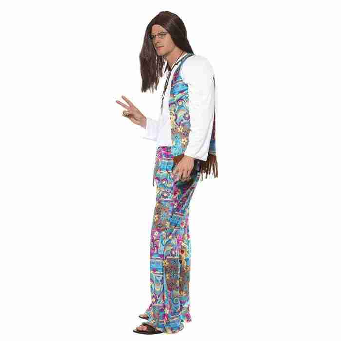 Schicker Hippie Kostüm Herren Groovy 60er Jahre - carnivalstore.de