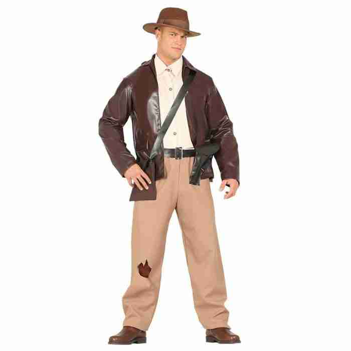 Abenteurer Kostüm Herren - Detailansicht des Entdecker Outfits
