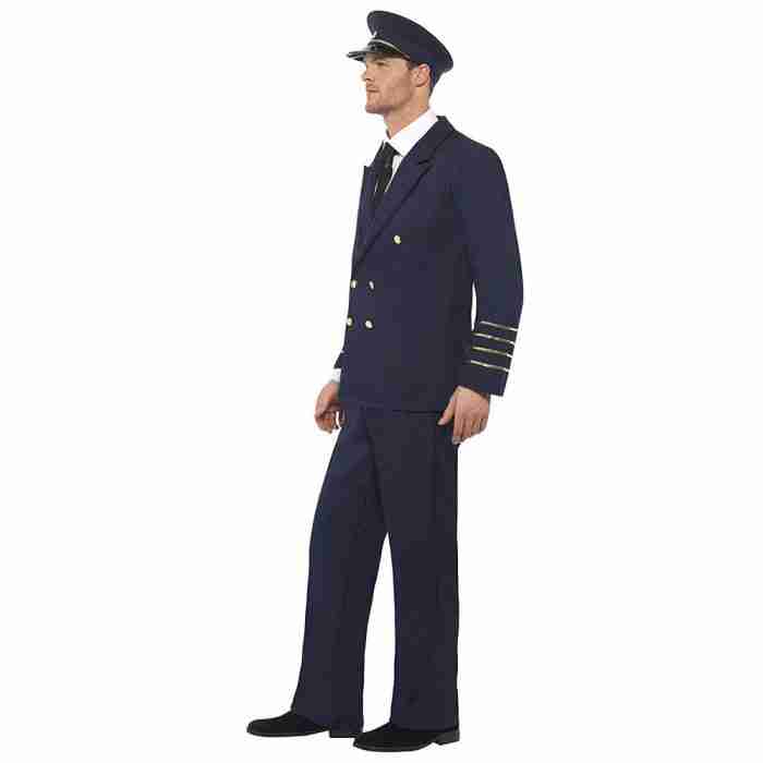 Professionelles Pilotenkostüm für Herren - carnivalstore.de