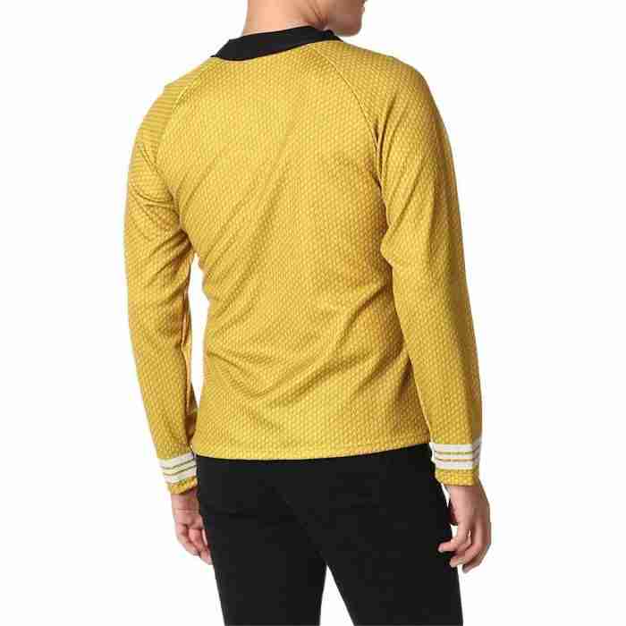 Star Trek Captain Kirk Kostüm Detailansicht Sternenflotten-Emblem