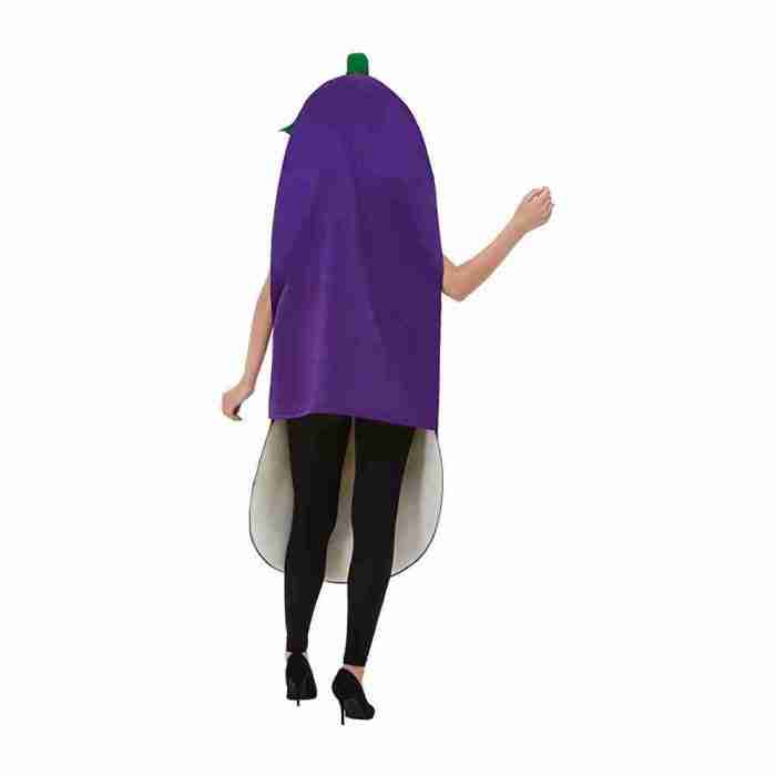 Gemüse Kostüm Aubergine Lila Faschingskostüm Erwachsene