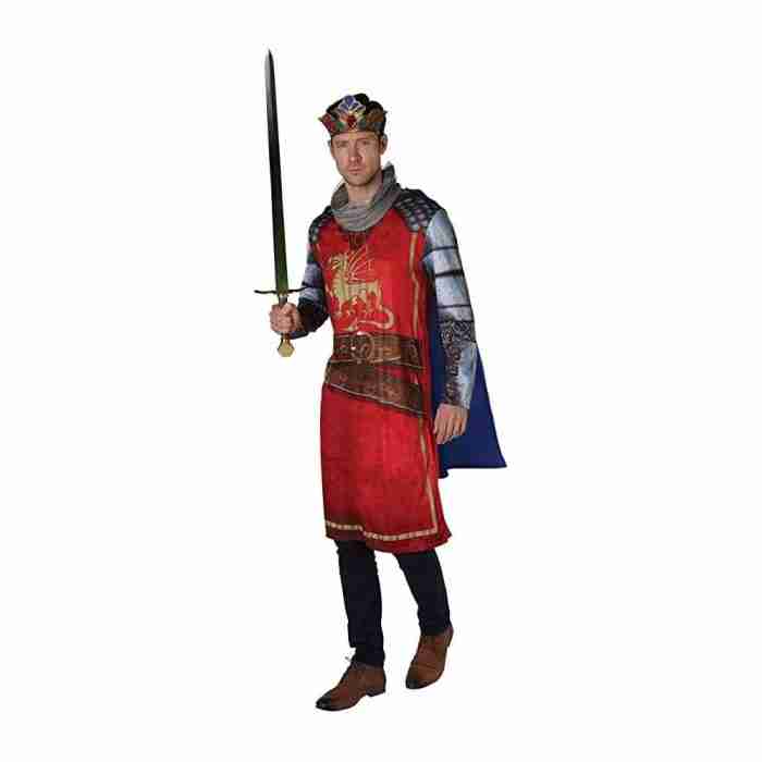 König Arthur Kostüm Herren - Mittelalterliches Ritterkostüm von Rubies