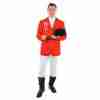 Fuchsjäger Kostüm Herren rot elegantes Jagdkostüm Karneval