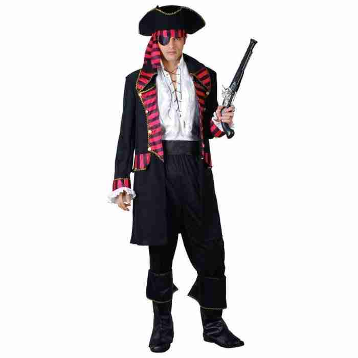 Karnevalskostüm Piraten Kapitän Deluxe für Herren - Carnival Store