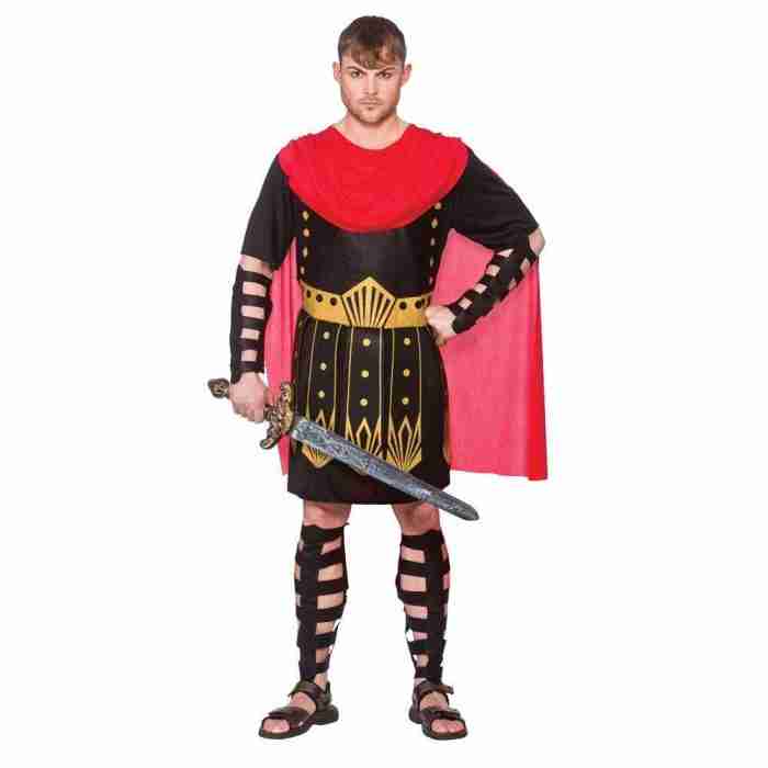 Römischer Krieger Kostüm - Authentisches Gladiator Outfit für Herren