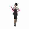 Böse Madame Kostüm Damen Halloween Outfit schwarz elegant - carnivalstore.de