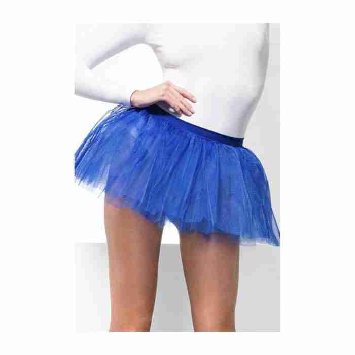 Tutu Unterrock Blau - Detailansicht der Tüllschichten