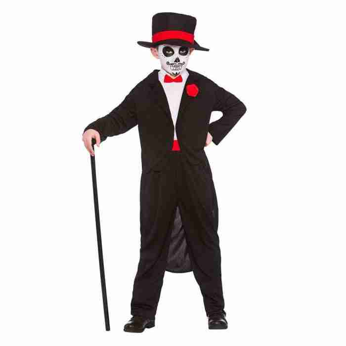 Tag der Toten Kinderkostüm - mexikanisches Halloween Outfit für Kinder