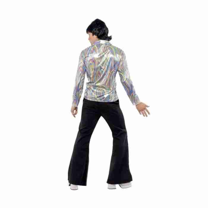70er Jahre Disco Kostüm Herren Schwarz - carnivalstore.de