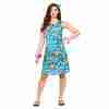 Hawaii Kleid Orchidee Ozean Damen Kostüm für Karneval und Mottopartys