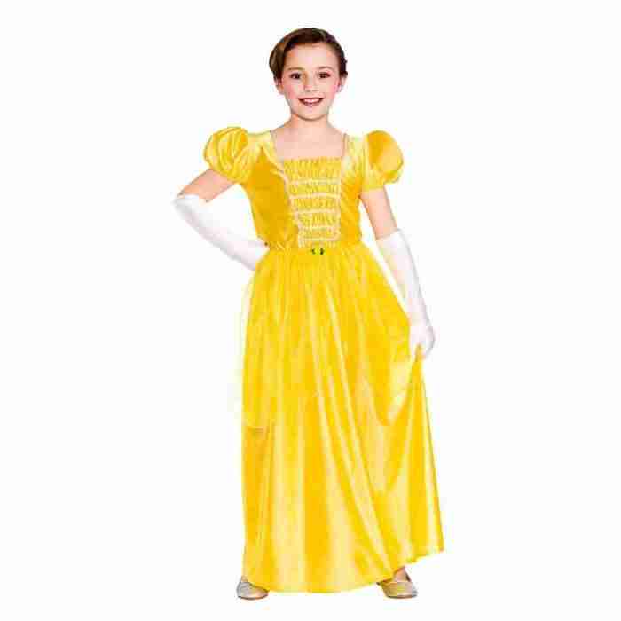 Prinzessin Kostüm Kinder gelb Beautiful Princess Märchenkostüm