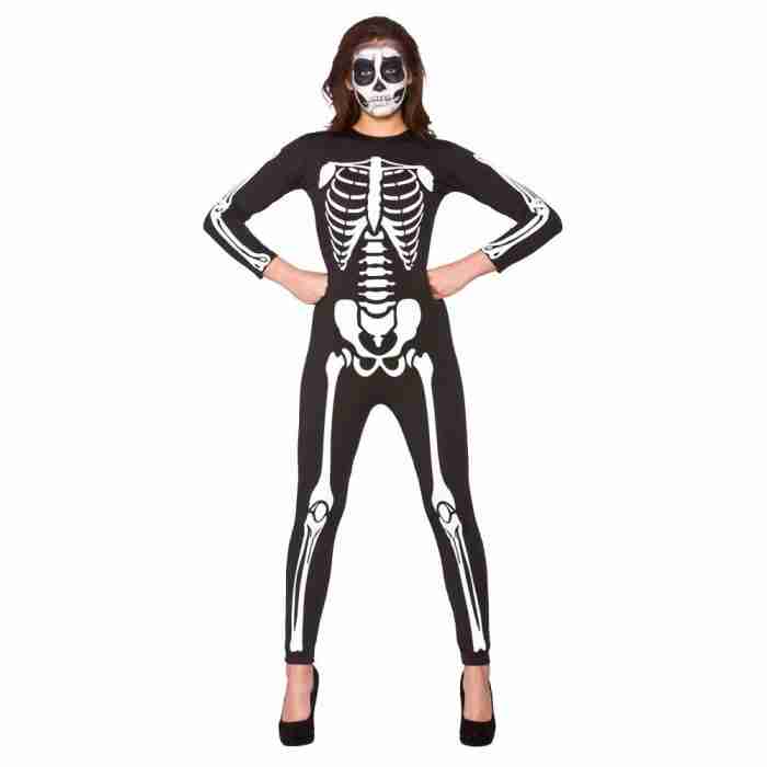 Skelett Jumpsuit Halloween Kostüm Unisex - carnivalstore.de