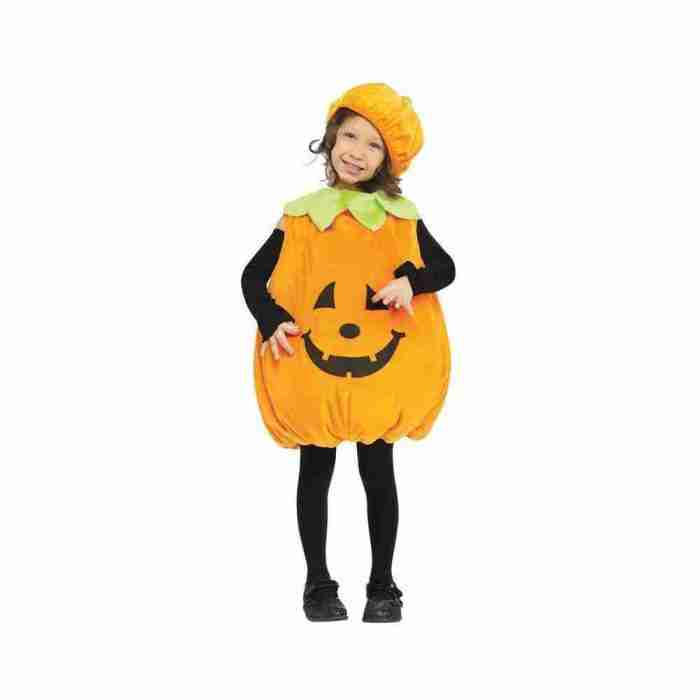 Kürbis Kleinkind Kostüm orange Halloween Verkleidung Baby