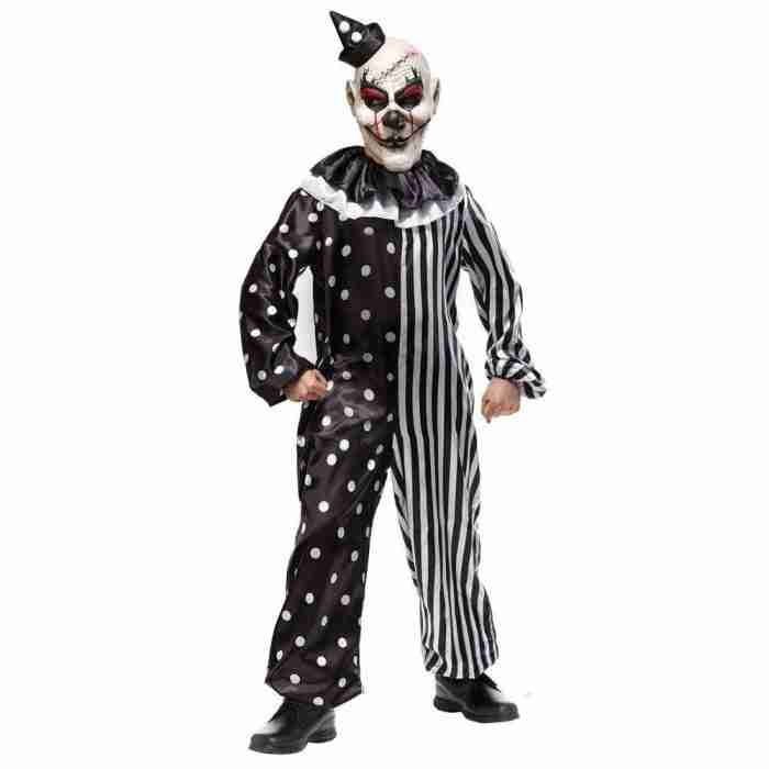Gruseliges Klown Kostüm Kinder - Killjoy Halloween Verkleidung