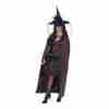 Karnevalskostüm Umhang wendbar lila schwarz Halloween Cape