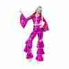 70er Jahre Disco Kostüm Damen Rosa Jumpsuit - carnivalstore.de