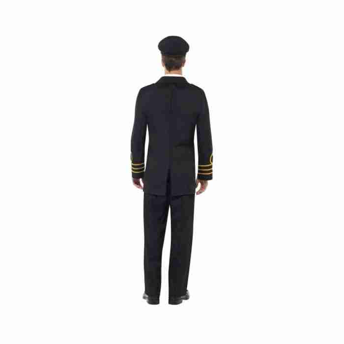 Marine Offizier Kostüm Details Jacke und Hose - carnivalstore.de