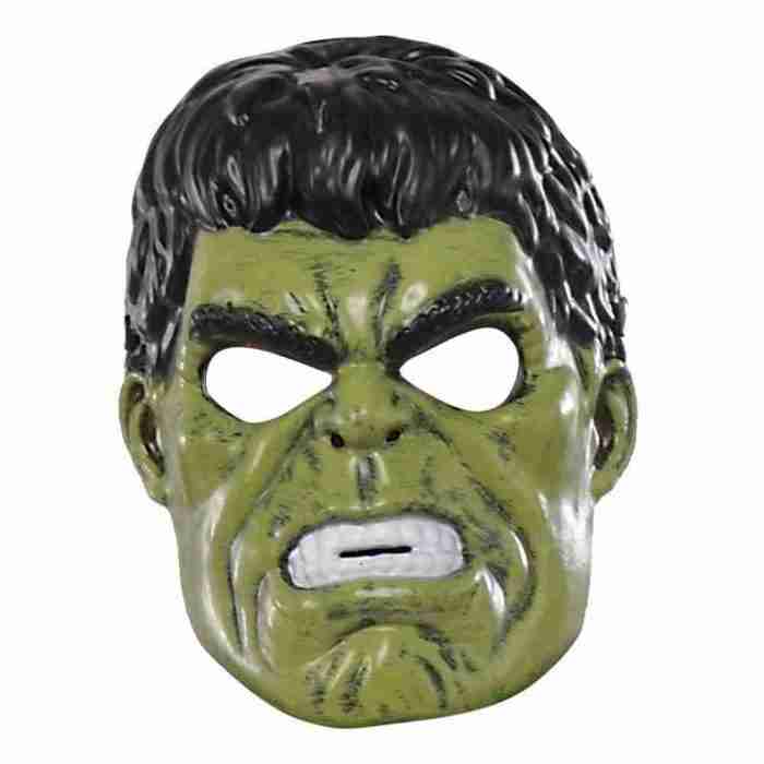 Hulk Maske Kinder grün Marvel Superhelden Kostüm Zubehör