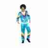 80er Jahre Trainingsanzug Kostüm Herren Blau Shell Suit - carnivalstore.de