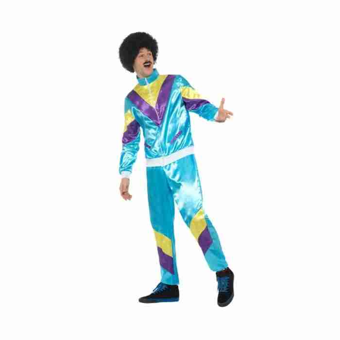 80er Jahre Trainingsanzug Kostüm Details - carnivalstore.de
