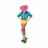 80er Skater Girl Kostüm - Neon Retro Outfit - carnivalstore.de
