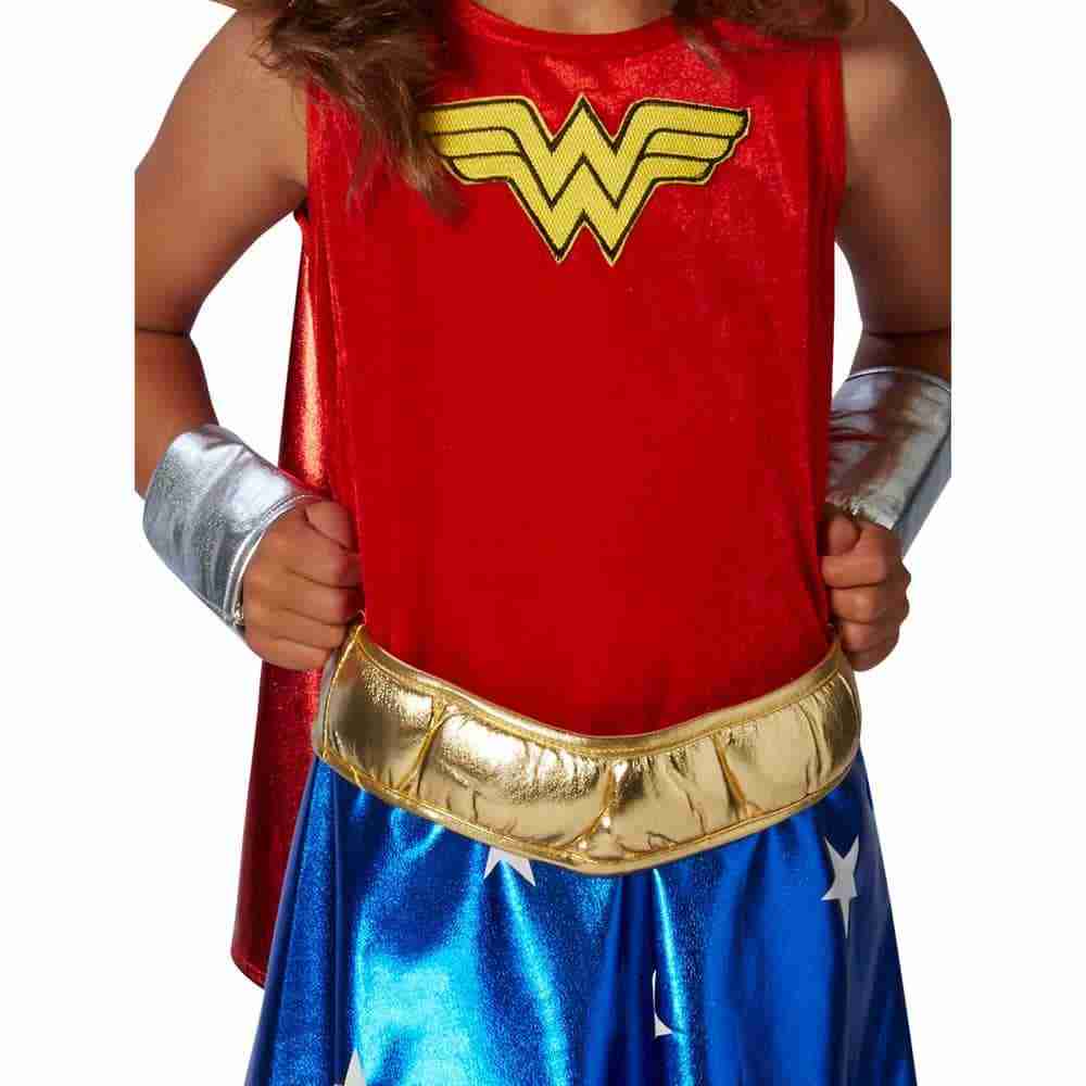 Wonder Woman Kostüm für Kinder - Komplettes Set mit allen Accessoires