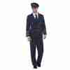 Pilotenkostüm Herren Blau Fliegerkostüm - carnivalstore.de