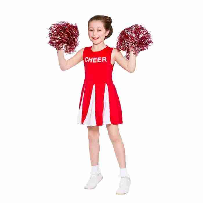 Cheerleader Kostüm Mädchen Rosa - carnivalstore.de