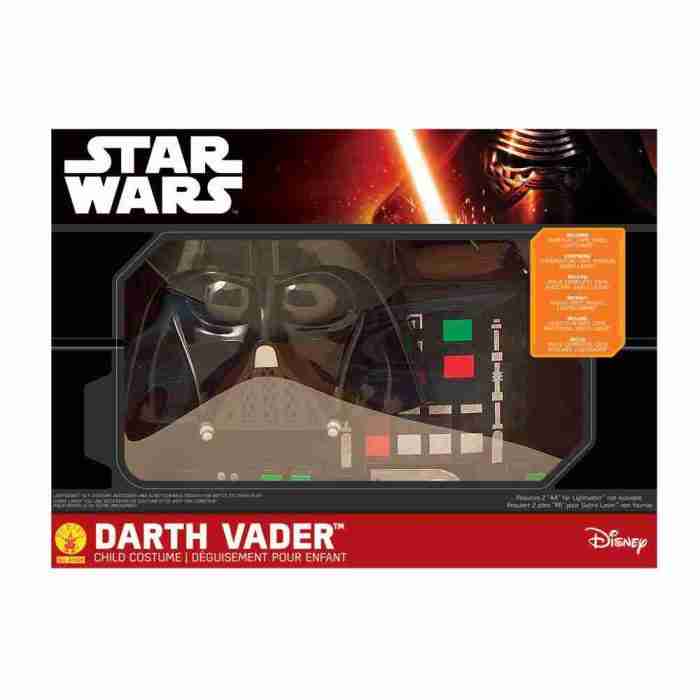 Darth Vader Kinderkostüm mit Umhang und Maske Star Wars
