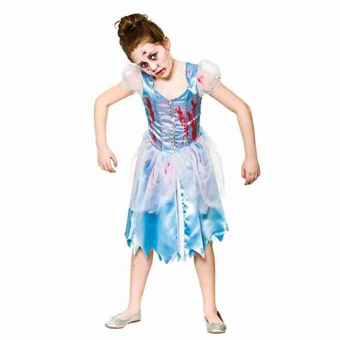 Zombie Aschenputtel Kostüm für Kinder Halloween - carnivalstore.de