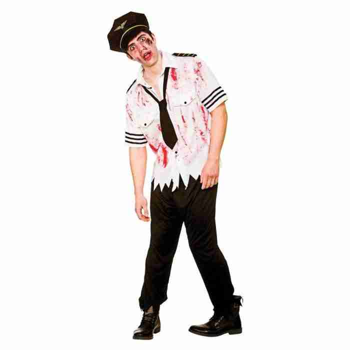Zombie Pilot Kostüm Herren Halloween Verkleidung - carnivalstore.de