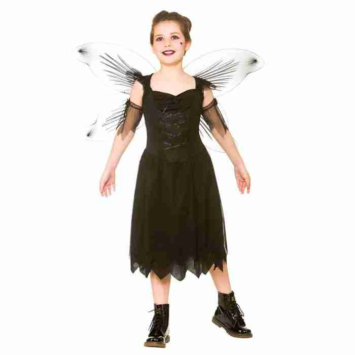 Märchenkostüm Kinder - Dunkle Fee Halloween Kostüm - carnivalstore.de