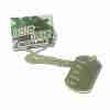 Militär Erkennungsmarke silber Dog Tag Halskette Accessoire