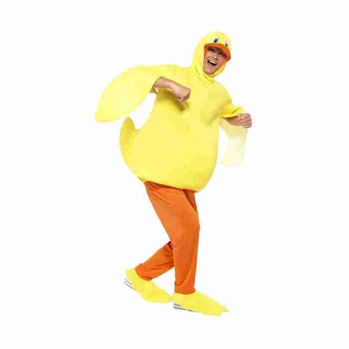Enten Kostüm Gelb Unisex Tierkostüm Karneval Fasching