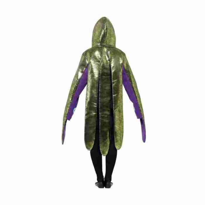 Oktopus Kostüm Schaumstoff Rückansicht Tentakel Design