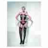 Spitzen Body Stocking Schwarz