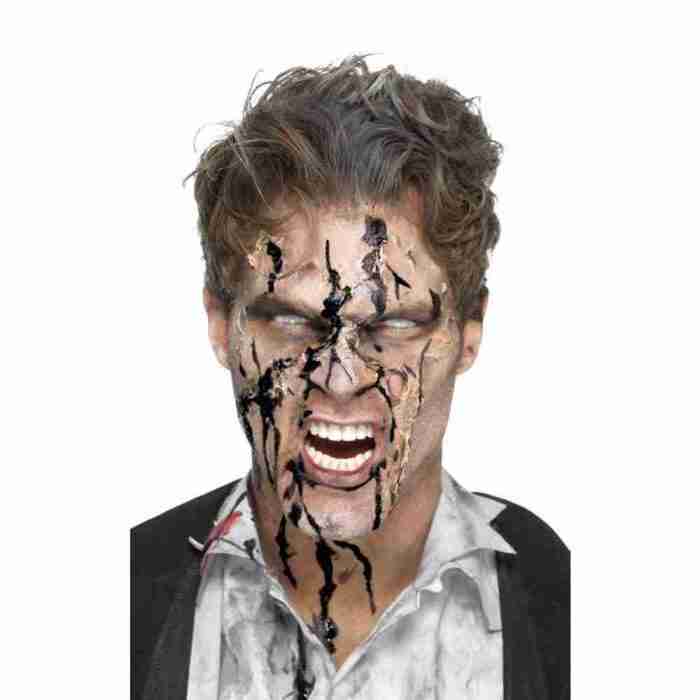 Schwarzes Zombie Gel Blut Flasche Smiffy's Kunstblut