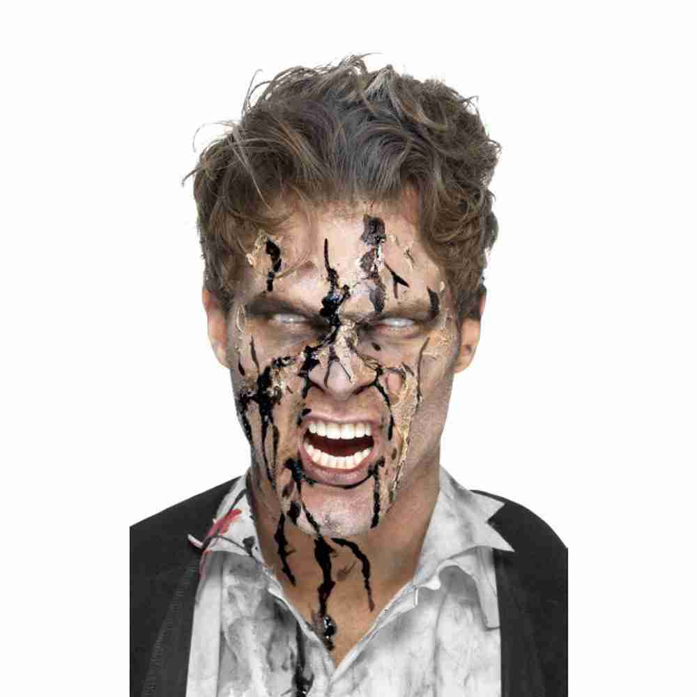Schwarzes Zombie Gel Blut Flasche Smiffy's Kunstblut