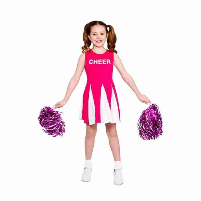 Cheerleader Kostüm Mädchen Rot - carnivalstore.de